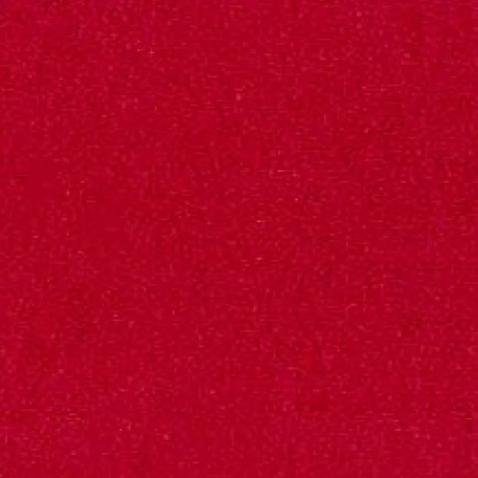 Red satin shoe material swatch