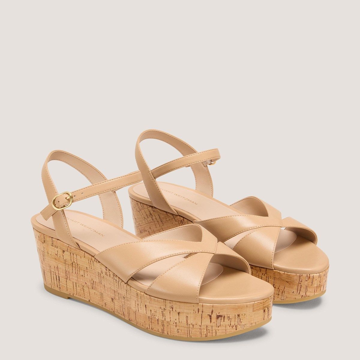 洋楽 Sandi Edmards Carmen Midi Wedge Sandal | Heels | Stuart Weitzman Outlet